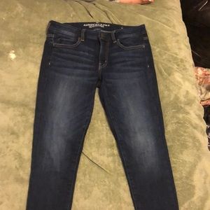 American eagle jeggings mid rise